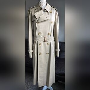 Burberry Tan Trench Coat